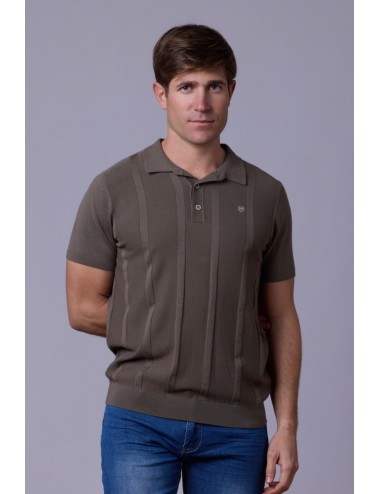 POLO DE PUNTO PLOMO